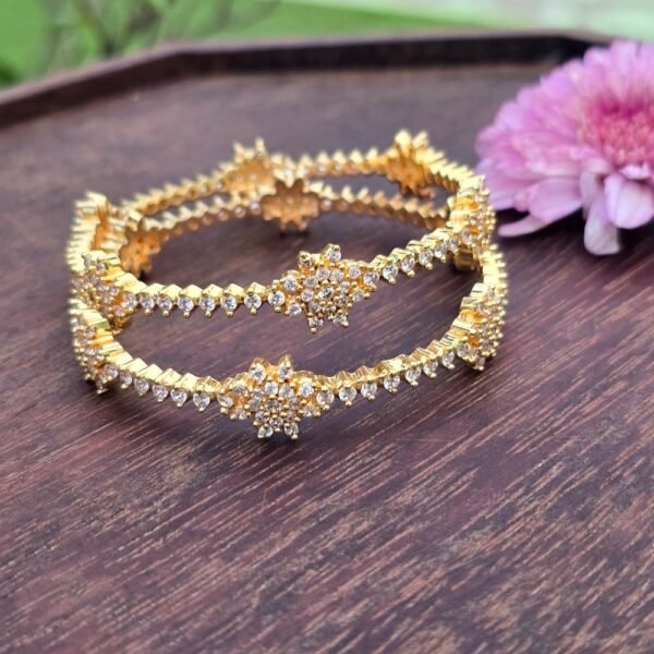 AD Floral Bangles