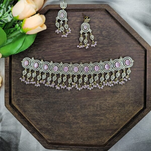 AD Grandeur Pink Choker