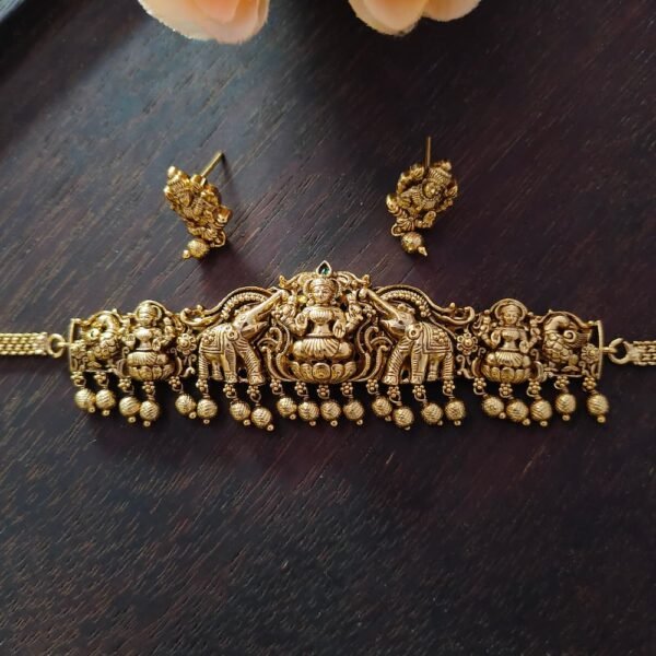 Antique Lakshmi Choker - Image 2