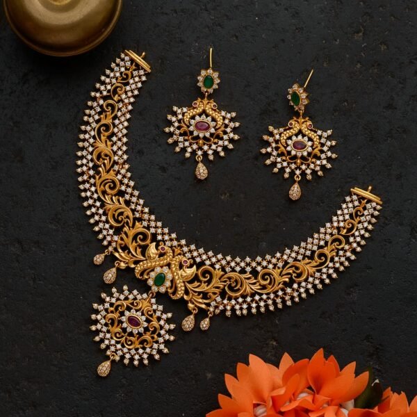 AD Floral Neckpiece