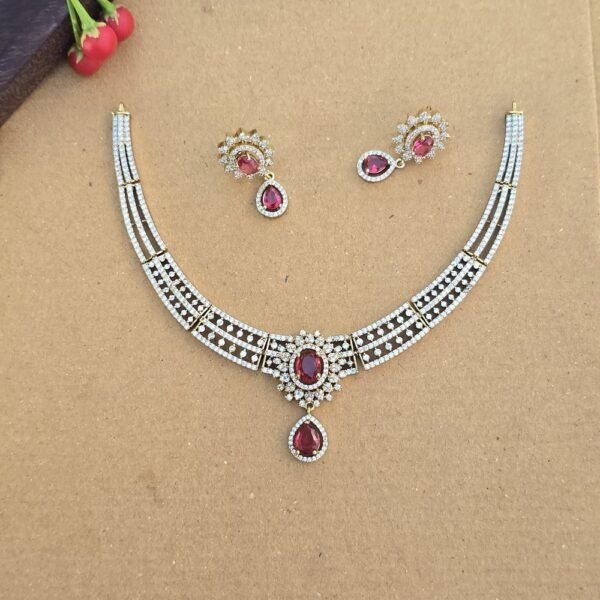 AD Designer Neckpiece - Ruby.