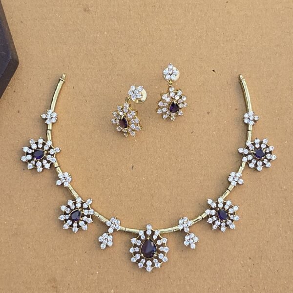 AD Designer Neckpiece - Lavender.