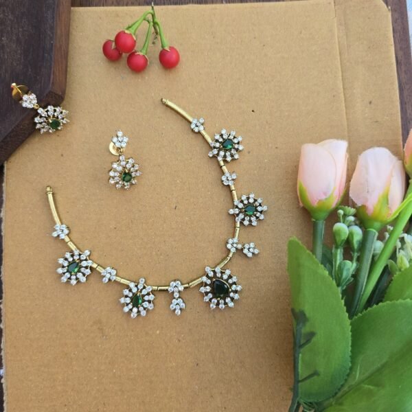 AD Designer Neckpiece - Green.