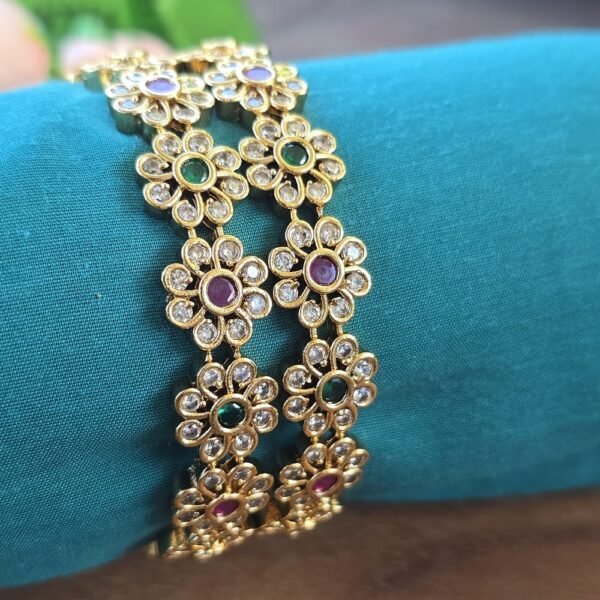 Multi Floral Bangles